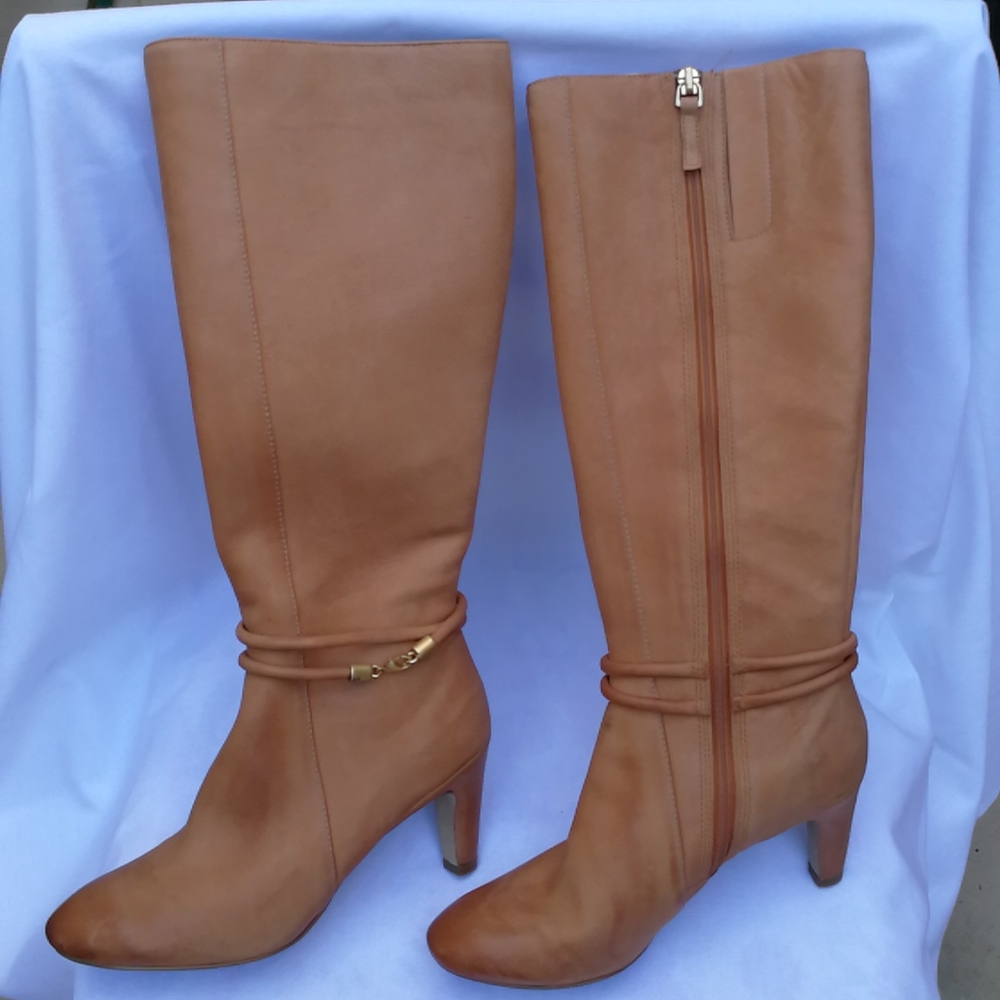 Women's Ecco Knee High Boots Shoes Size :36